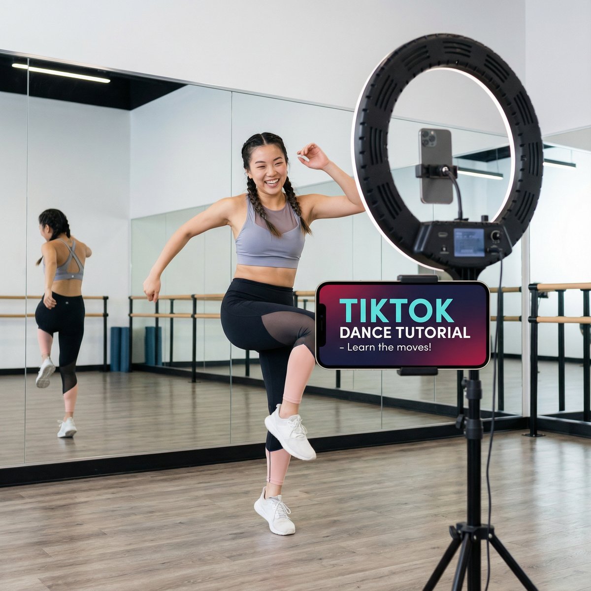 妈妈儿子家庭游戏节目视频-舞蹈教学